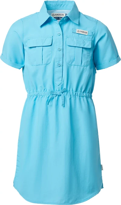 Magellan Outdoors Girls' Laguna Madre Short Sleeve Dress