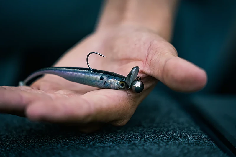 6th Sense Strobe Minnow Unrigged Plastic Swim Bait 5-Pack