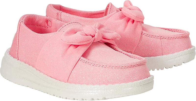 Hey Dude Toddler Girls' Wendy Bow Stardust Shoes