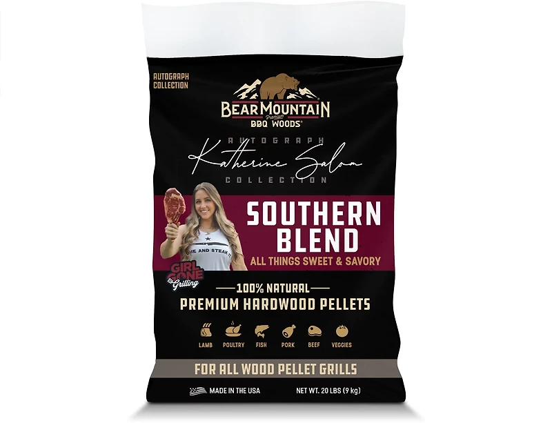Bear Mountain BBQ Signature Southern Girl Blend 20 lb Wood Pellets