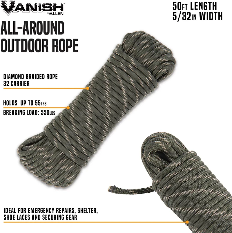 Vanish All-Around 50 ft Outdoor Rope