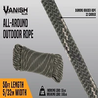 Vanish All-Around 50 ft Outdoor Rope