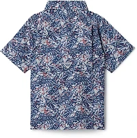 Columbia Boys’ PFG Slack Tide Camp Button-Down Graphic Shirt