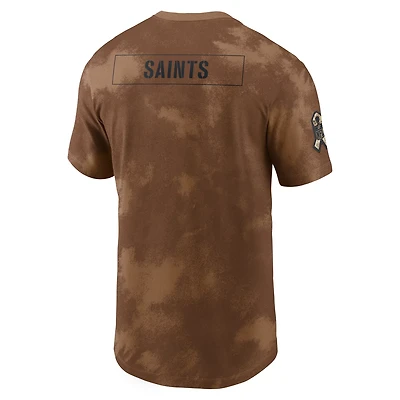 Nike Men's New Orleans Saints Salute to Service Sideline T-shirt
