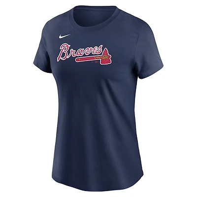 Nike Women’s Atlanta Braves Fuse Wordmark Graphic T-shirt