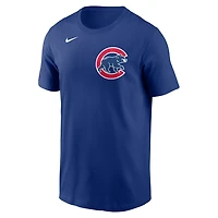 Nike Men's Chicago Cubs Fuse Wordmark Graphic T-shirt