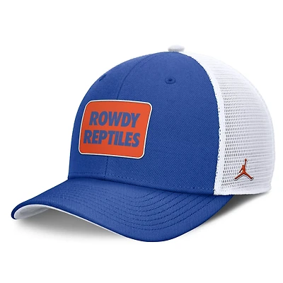 Jordan Brand White Florida Gators Local Rise Trucker Adjustable Hat