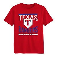 Outerstuff Boys' Rangers Loaded Bases Short Sleeve T-shirt