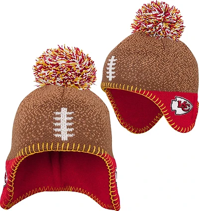 Outerstuff Infants' Chiefs Football Head Knit Hat