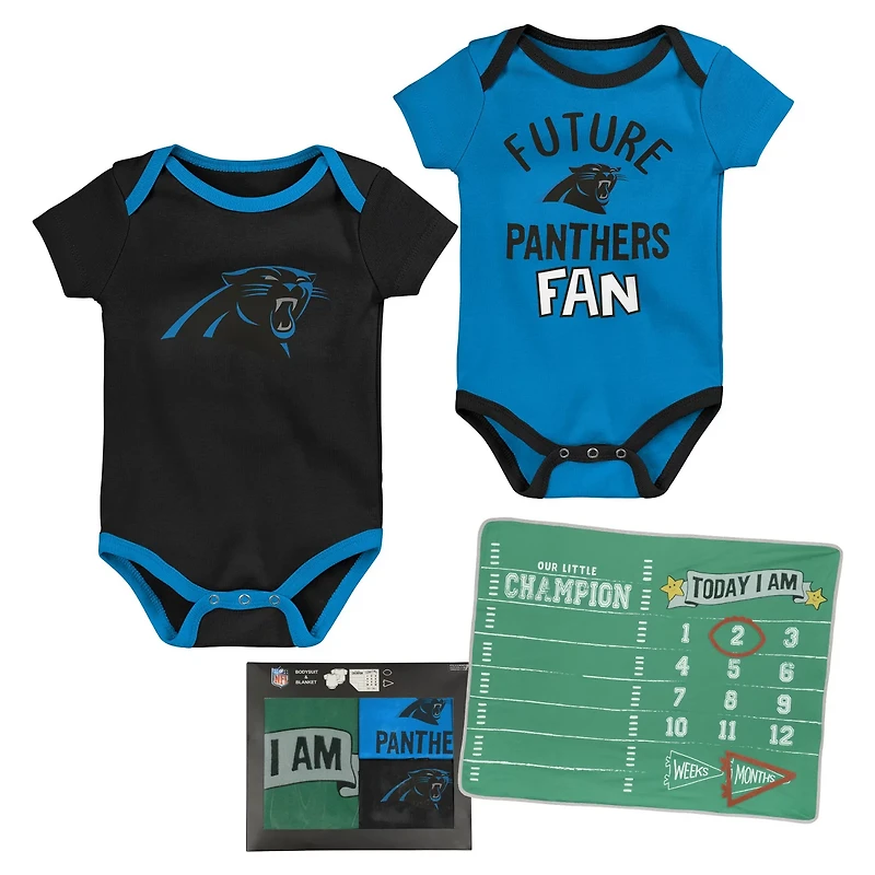 Outerstuff Infants' Panthers #1 Draft Pick 2-Piece Creeper and Blanket Set