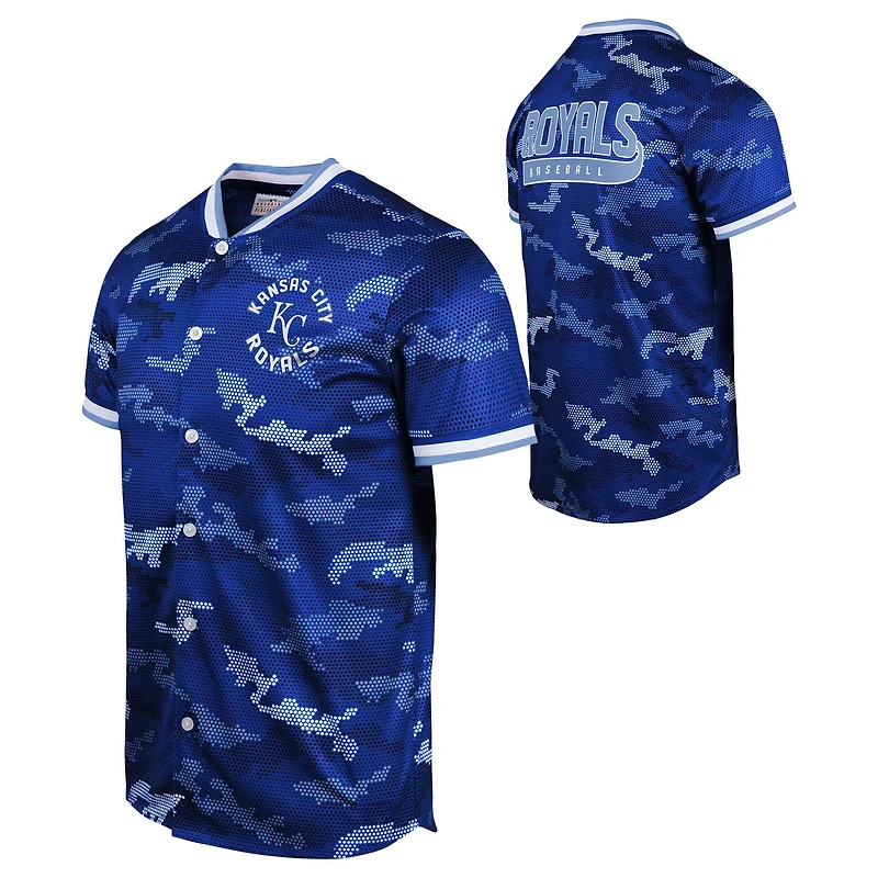 Outerstuff Youth Royals Tech Base Sublimated Baseball Jersey