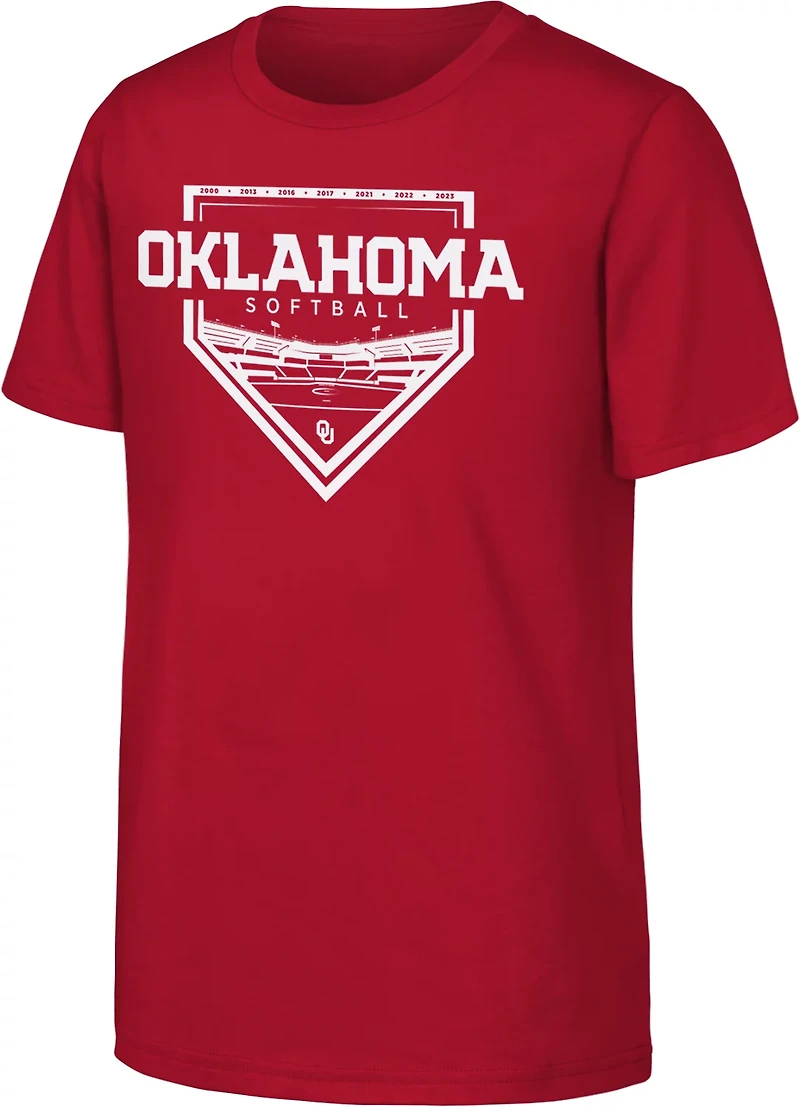 Outerstuff Youth Oklahoma Softball Fan Short Sleeve T-shirt
