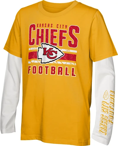 Outerstuff Youth Chiefs Into The Mix 3 1 Combo T-shirt