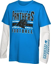 Outerstuff Youth Panthers Into The Mix 3 1 Combo T-shirt