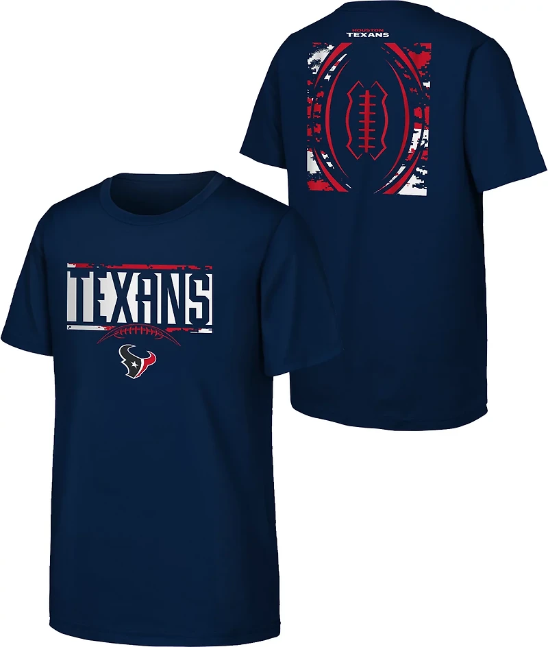 Outerstuff Youth Texans The Blitz Cotton T-shirt
