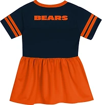 Outerstuff Girls' 4-6x Bears Stadium Lights Jersey Dress
