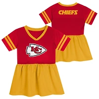Outerstuff Girls' 4-6x Chiefs Stadium Lights Jersey Dress