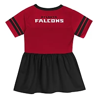 Outerstuff Girls' 4-6x Falcons Stadium Lights Jersey Dress