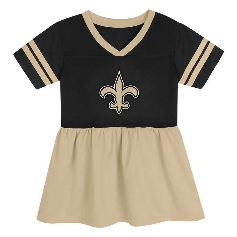 Outerstuff Girls' 4-6x Saints Stadium Lights Jersey Dress