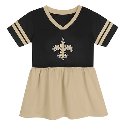 Outerstuff Girls' 4-6x Saints Stadium Lights Jersey Dress