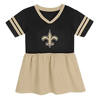 Outerstuff Girls' 4-6x Saints Stadium Lights Jersey Dress