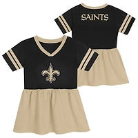 Outerstuff Girls' 4-6x Saints Stadium Lights Jersey Dress