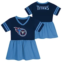 Outerstuff Girls' 4-6x Titans Stadium Lights Jersey Dress