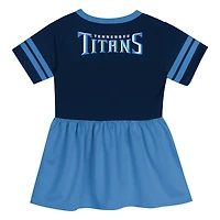 Outerstuff Girls' 4-6x Titans Stadium Lights Jersey Dress