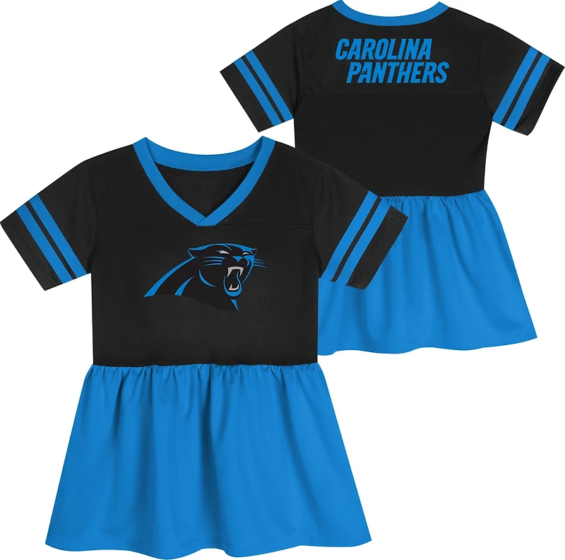 Outerstuff Toddlers' 2T-4T Panthers Stadium Lights Jersey Dress