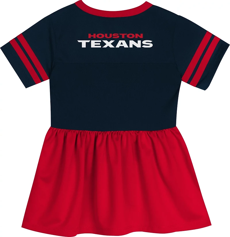 Outerstuff Toddlers' 2T-4T Texans Stadium Lights Jersey Dress