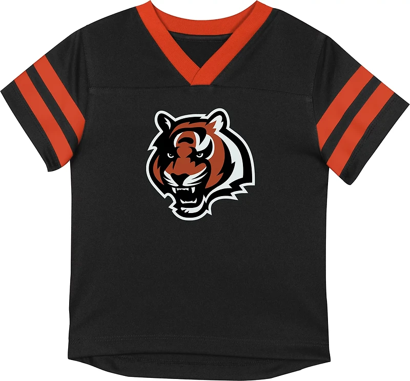 Outerstuff Toddlers' Bengals Team Logo Redzone Jersey Top and Pant Set