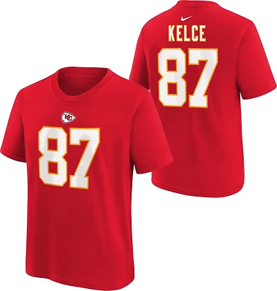 Nike Youth Chiefs Travis Kelce Fuse Name and Number T-shirt