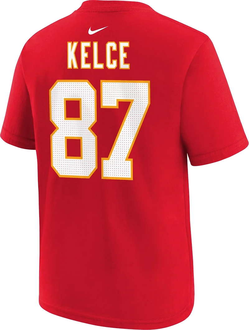 Nike Youth Chiefs Travis Kelce Fuse Name and Number T-shirt