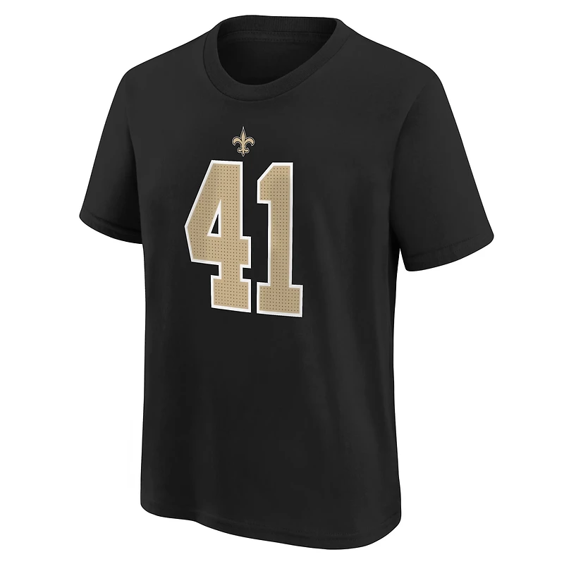 Nike Boys' New Orleans Saints Alvin Kamara Fuse Name and Number T-shirt