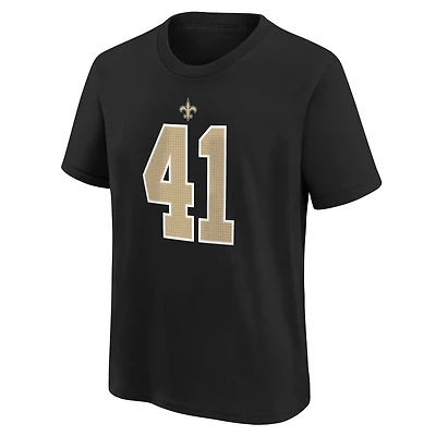 Nike Boys' New Orleans Saints Alvin Kamara Fuse Name and Number T-shirt