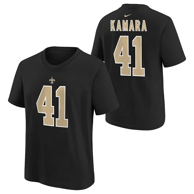 Nike Boys' New Orleans Saints Alvin Kamara Fuse Name and Number T-shirt