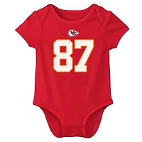 Nike Infants' Kansas City Chiefs Travis Kelce Game Team Jersey Romper