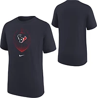 Nike Boys' - Texans Legend Icon Short Sleeve T-shirt