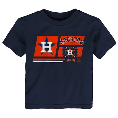 Outerstuff Toddlers' Astros Multi Hitter Short Sleeve T-shirt