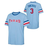 Outerstuff Youth Texas Rangers Taveras Sublimated N&N T-shirt