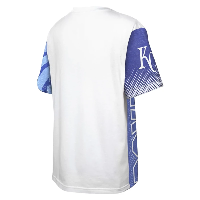 Outerstuff Youth Kansas City Royals Impact Hit Sublimated Short Sleeve T-shirt