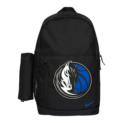 Nike Kids' Dallas Mavericks NBA Elemental Logo Backpack