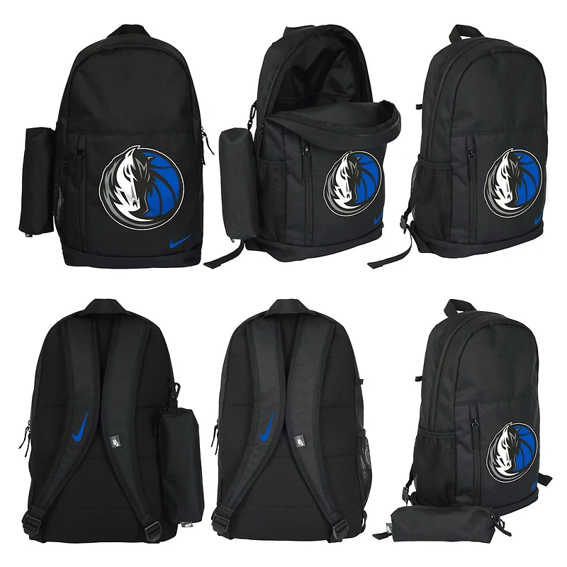 Nike Kids' Dallas Mavericks NBA Elemental Logo Backpack