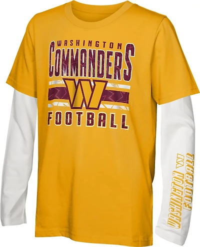 Outerstuff Youth Commanders Into The Mix 3 In 1 Combo T-shirt