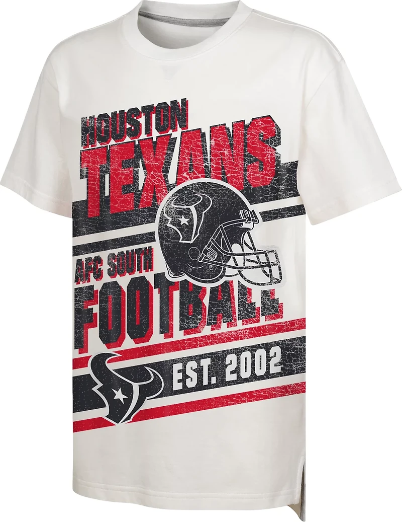 Outerstuff Youth Texans Let's Get Loud Crew Neck T-shirt