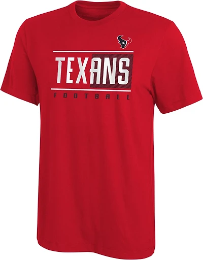 Outerstuff Boys' Houston Texans Pumped Up Dri-Tek Graphic T-shirt