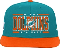 Outerstuff Boys' Miami Dolphins Retro Deadstock Snapback Cap