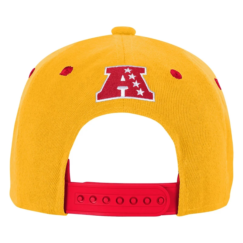 Outerstuff Boys' Kansas City Chiefs Pro-Sport Precurved Snapback Cap