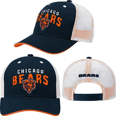 Outerstuff Boys' Chicago Bears Core Lockup Mesh Back Adjustable Cap