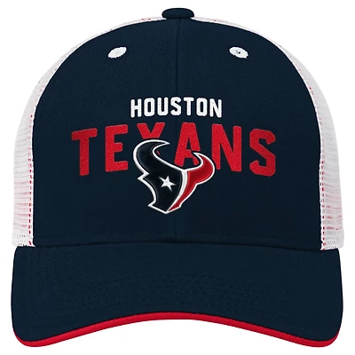 Outerstuff Boys' Houston Texans Core Lockup Mesh Back Adjustable Cap
